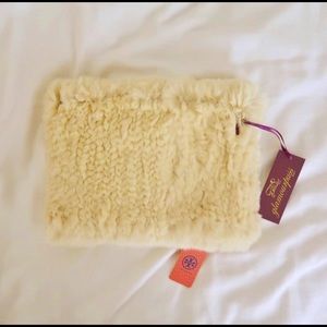 Tory Burch x Glamourpuss Rabbit Fur Collar